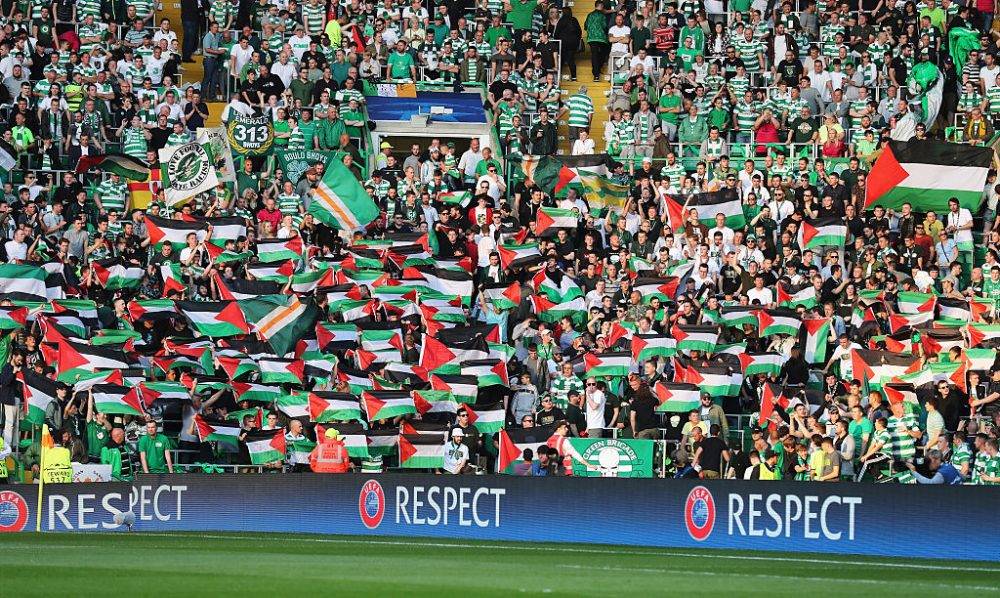 Gaza in Glasgow: Why Palestinian flags are filling Scottish football stadiums