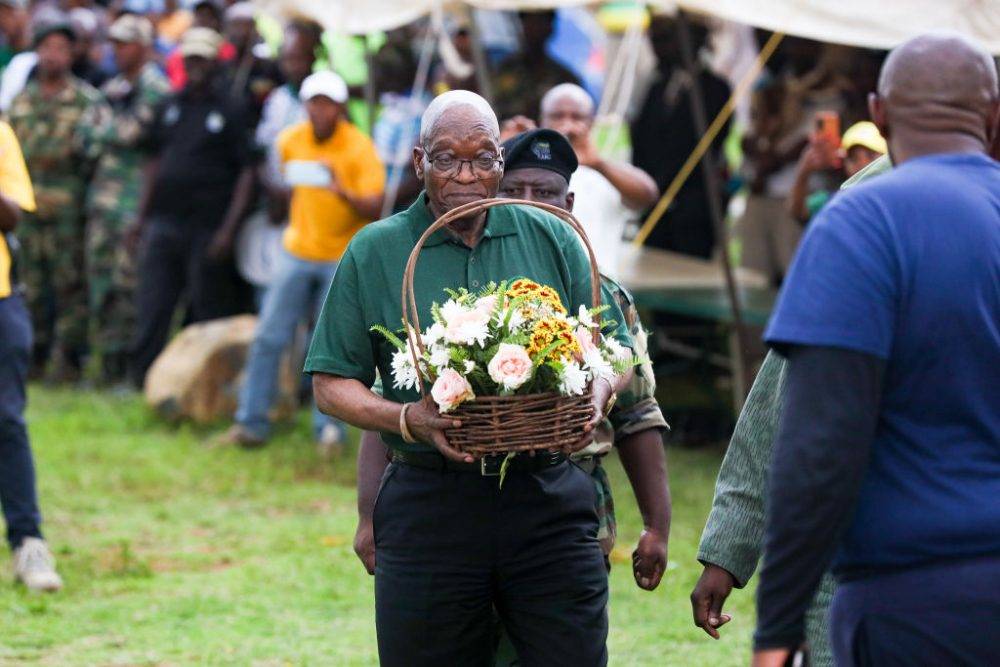 Jacob Zuma Address Mkhonto Wesizwe 62th Anniversary In South Africa