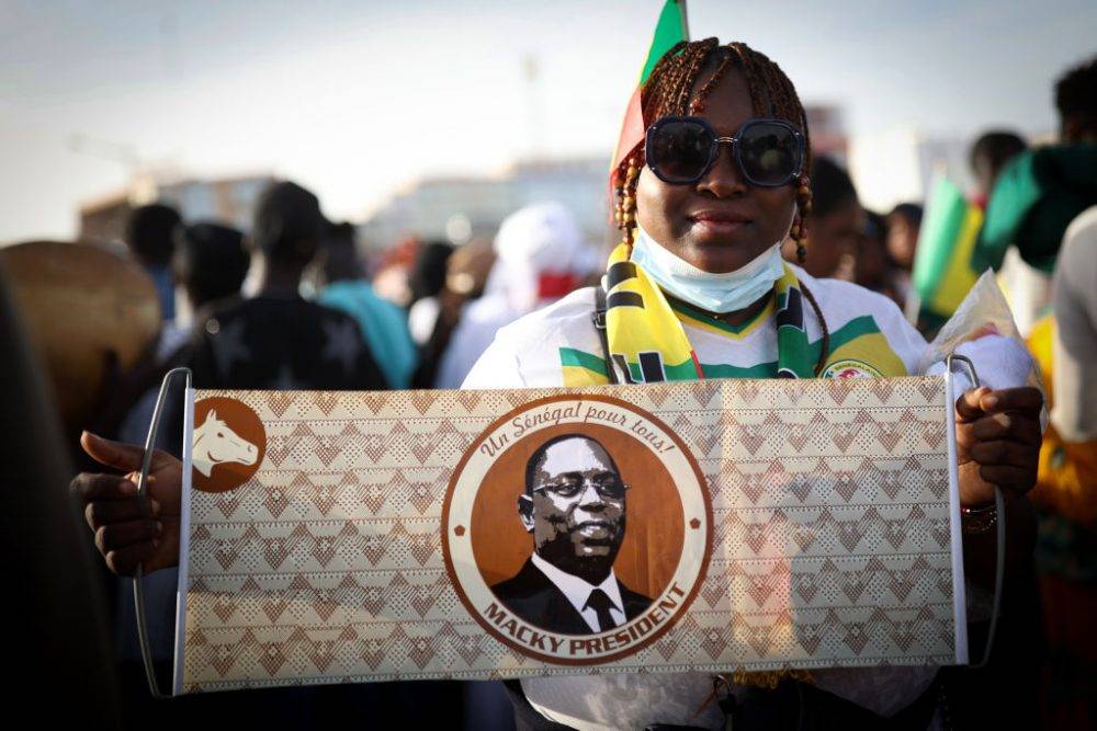 Senegal president pursues talks for new election date