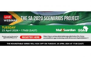 GGA webinar series: The SA 2020 Scenarios Project