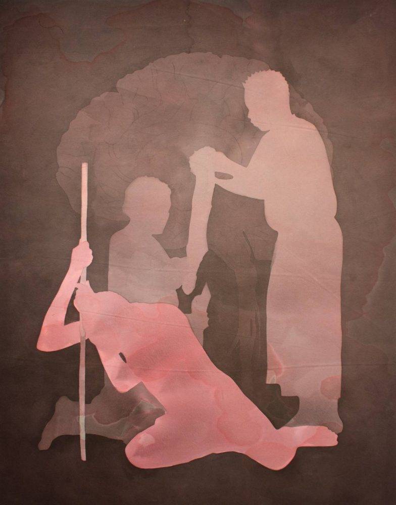 Kagiso Gundane, Phakamani Ii, 2024, Acrylic Ink On Canvas, 171cm X 135cm (8)