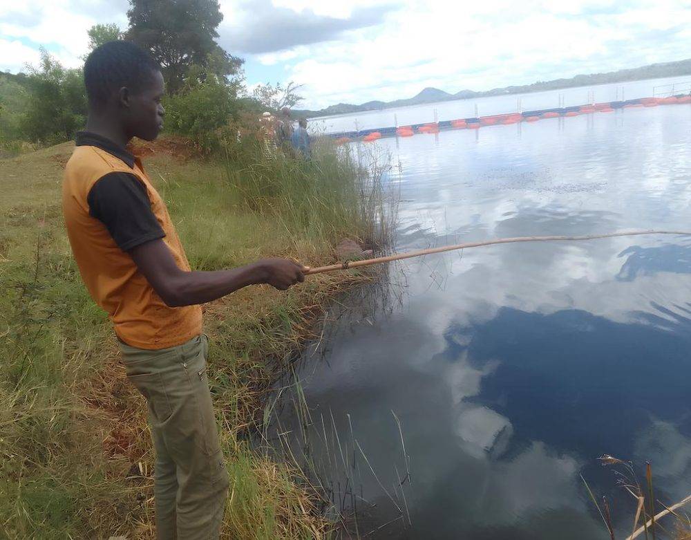 Mapuzire Trying His Luck Hoping For A Catch 1