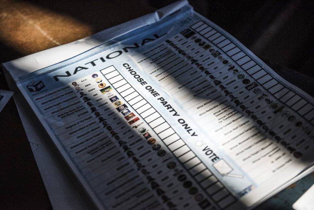 voting results updates The Mail & Guardian