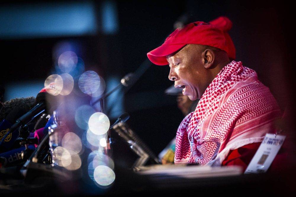 Malema: MK party, not open border policy, is behind EFF’s 2024 electoral decline