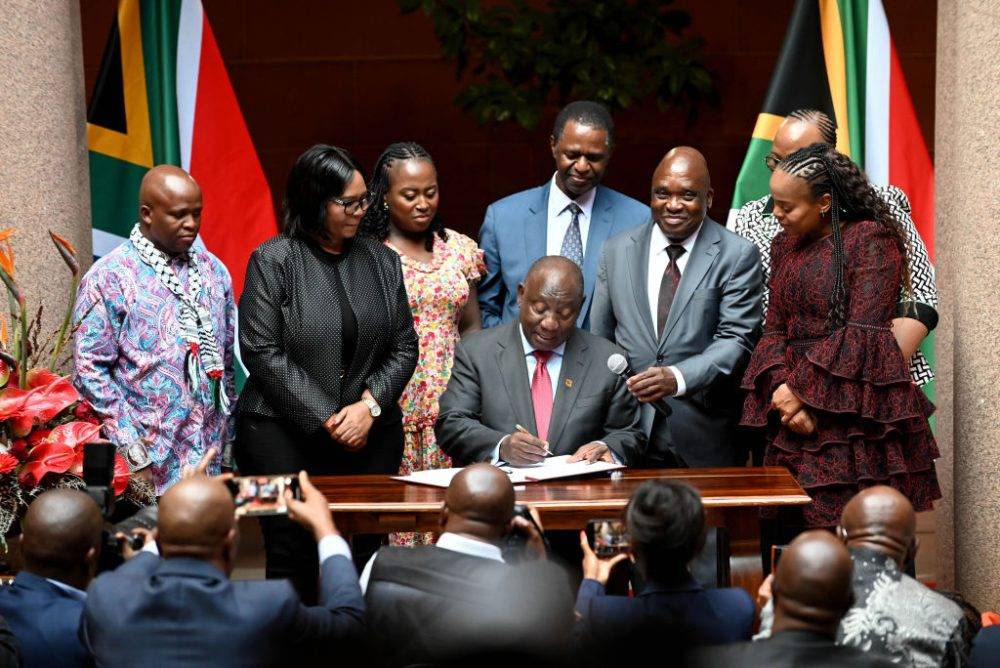 South Africa Signs New Health Law