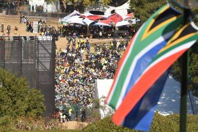 South African President Ramaphosa Inauguration At Union Buildings