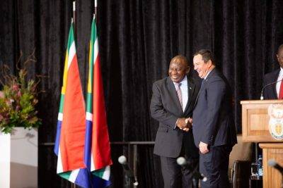 Members Of The National Executive Swearing In Ceremony In South Africa