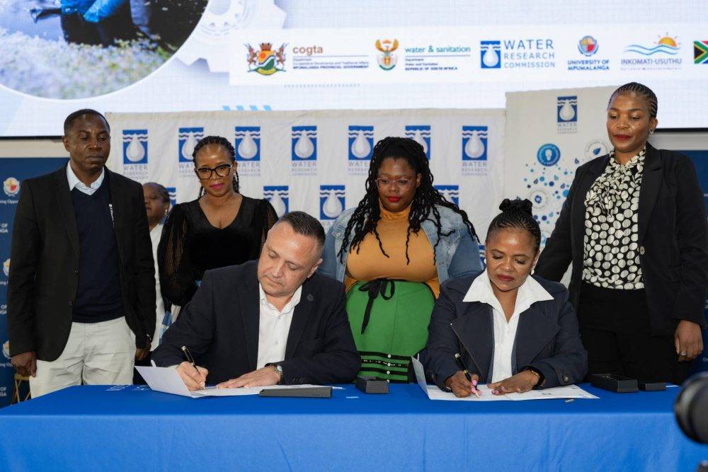 WRC and UMP sign water and sanitation MoU