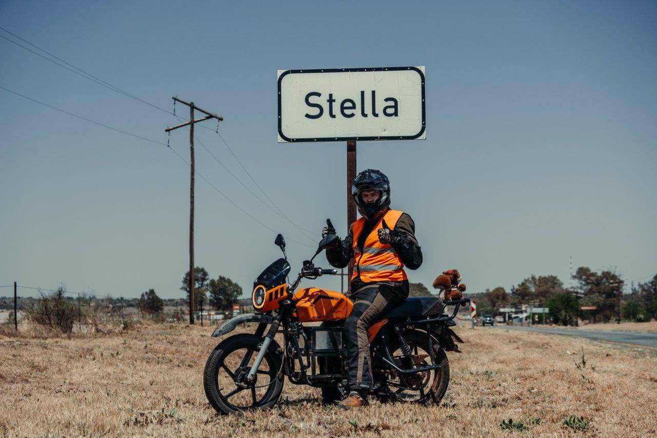 Africanmade electric motorcycle completes solarpowered journey from