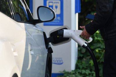 A Street Charging Station In Fuyang