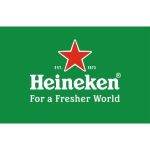 Heineken Brand Logo Fafw On Green Fc
