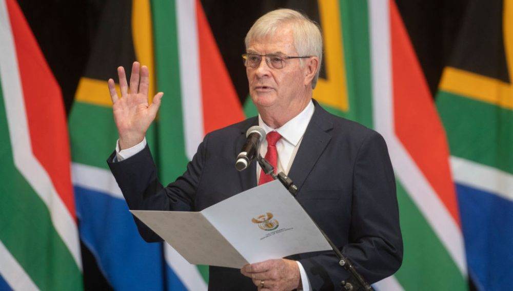 Members Of The National Executive Swearing In Ceremony In South Africa