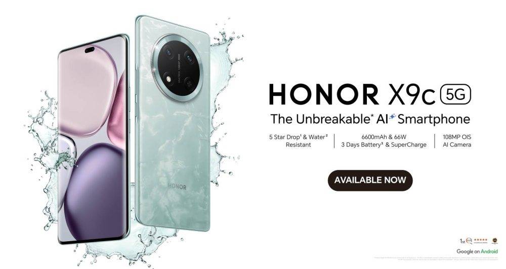 HONOR unveils its game-changing AI-powered HONOR X9c smartphone in South Africa