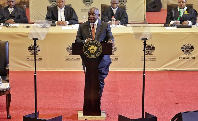 Ramaphosa sends defiant message to Washington in State of the Nation address
