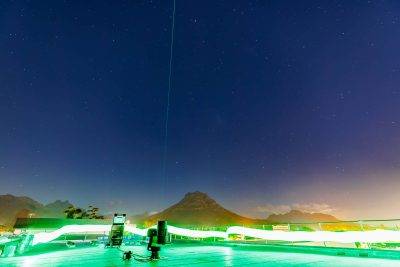 Ground Station For The Research On Top Of The Engineering Building At Stellenbosch Uni Credit Ignus Dreyers