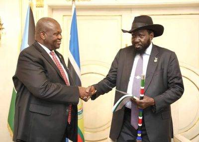 Salva Kiir And Riek Machar