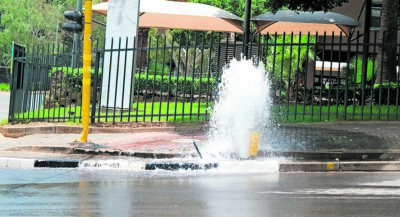 Water Main Burst Shutterstock