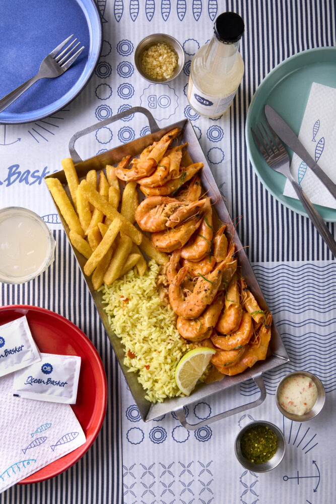 Ocean Basket turns up the heat with its new spicy prawns