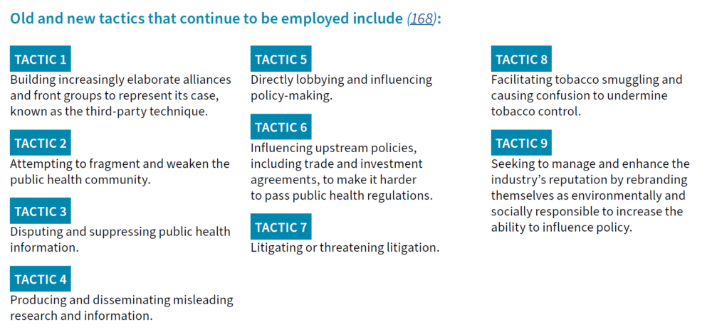 Old And New Tactics That Continue To Be Employed