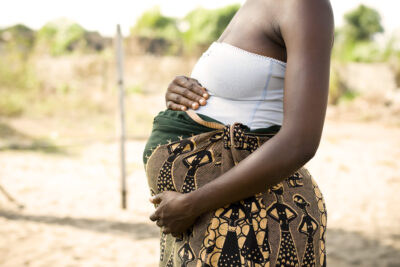 Pregnant African Woman