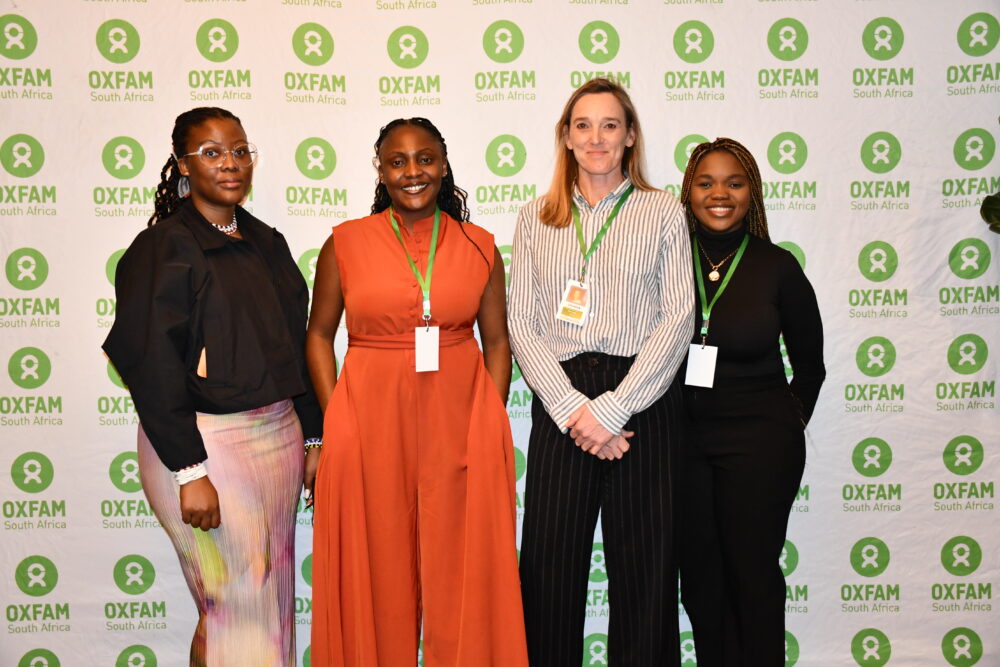 The International Institute Of Sustainable Development Team (left To Right), Bathandwa Vazi, Sindy Chigoli (sunculture), Tara Laan And Kudzai Mataba