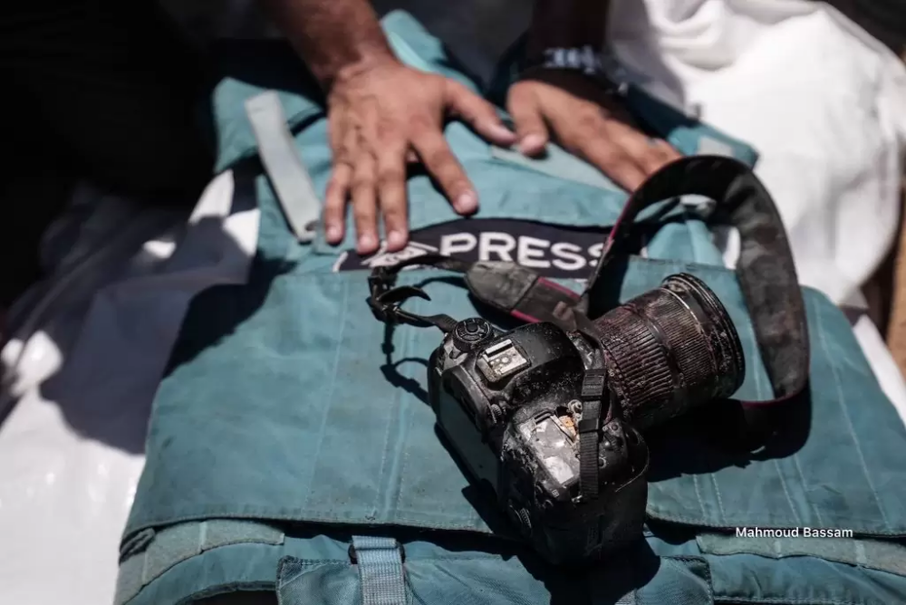 Gaza: Where wearing a Press vest is a death sentence