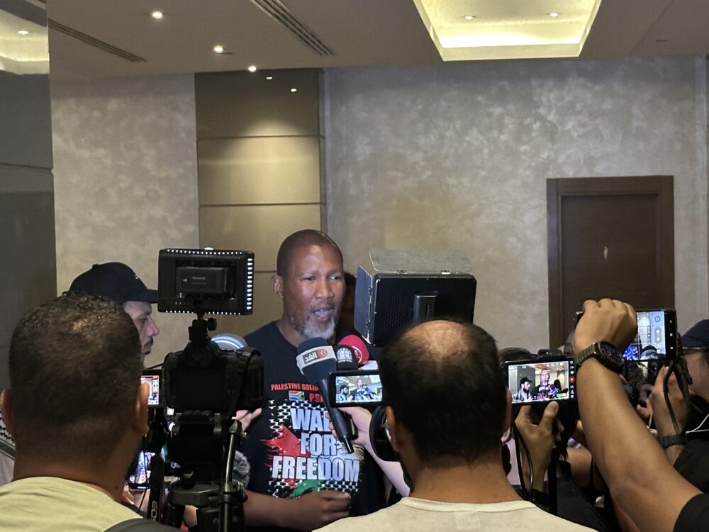 Mandla Mandela urges same global support for Palestine that helped free SA from apartheid