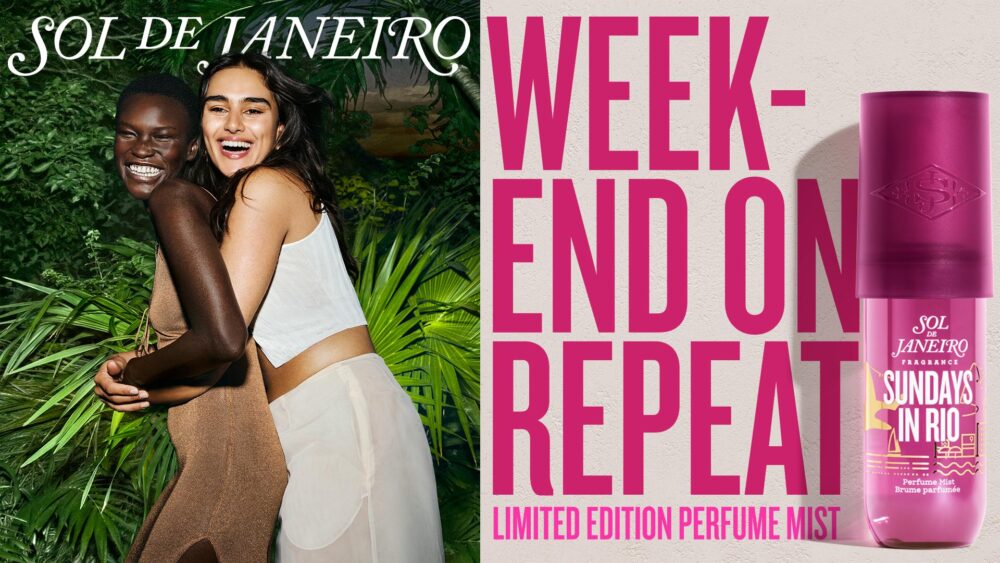 Weekend energy inspired by Sol de Janeiro
