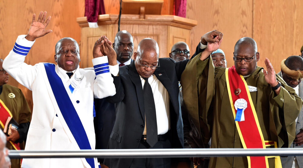 Zuma preaches politics as liturgy