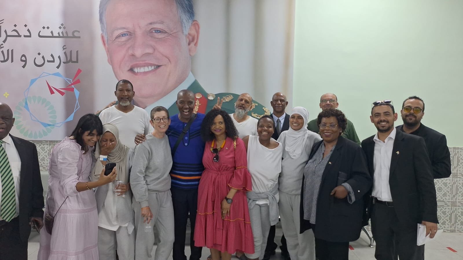 SA flotilla activists arrive in Jordan after being held captive in Israel