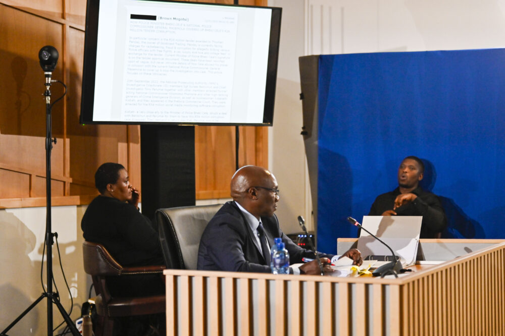 Testimony at Madlanga inquiry points to a compromised police service infiltrated by criminal cartels