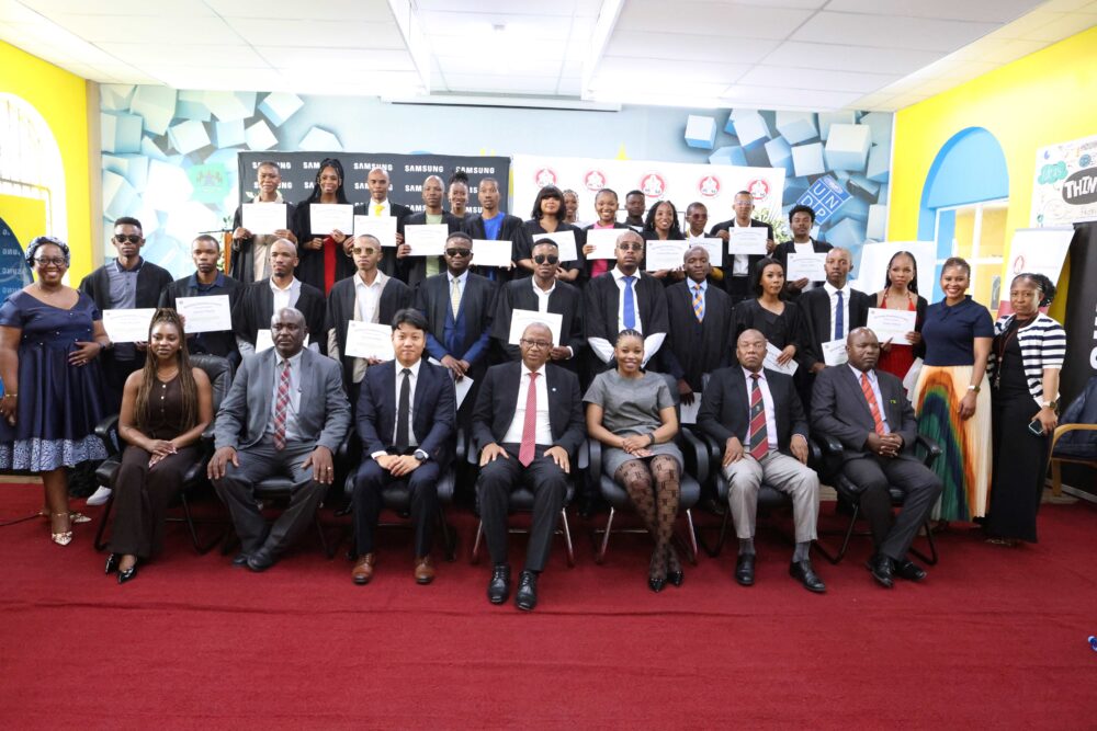 Graduates And Dignitaries