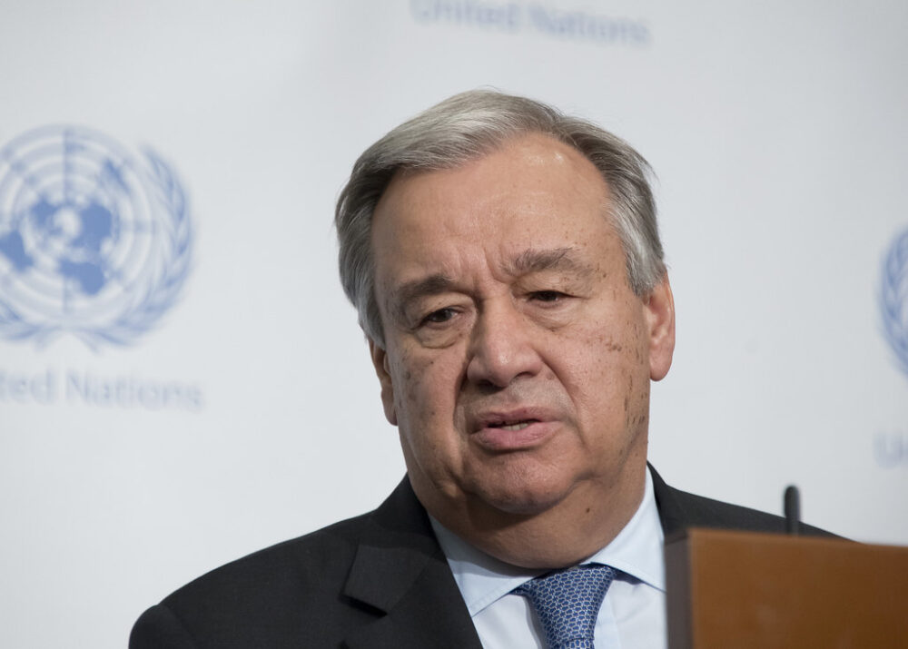 United Nations Secretary General António Guterres
