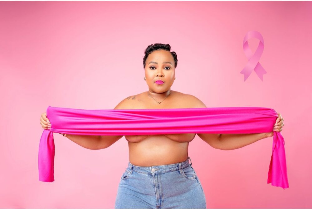 Breast cancer survivor Seipati Masango shares her journey at Tempo Luxury Restaurant