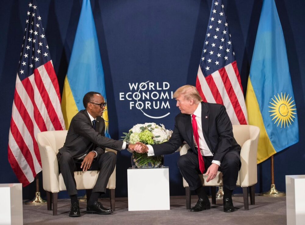 Paul Kagame And Donald Trump
