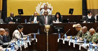 Ramaphosa no weak president