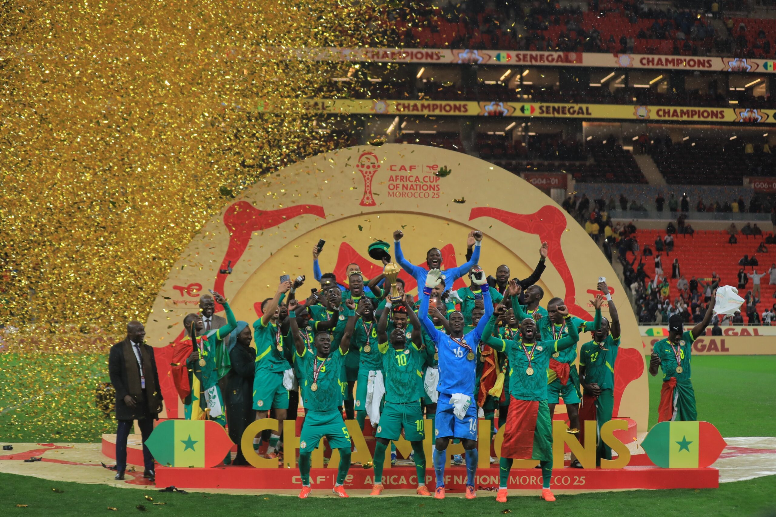 Senegal survives chaos to claim African football glory