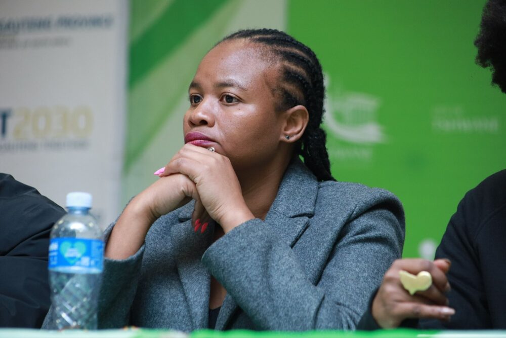 Dr Nasiphi Moya At World Aids Day Supplied Tswane Metro