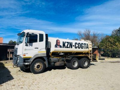 DA, IFP clash over MEC’s face on KZN state water tankers 