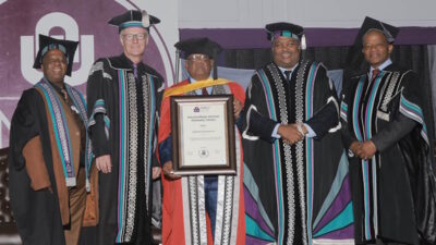NWU confers honorary doctorate on renowned choral music composer Kgotlaetsile Henderson Pule