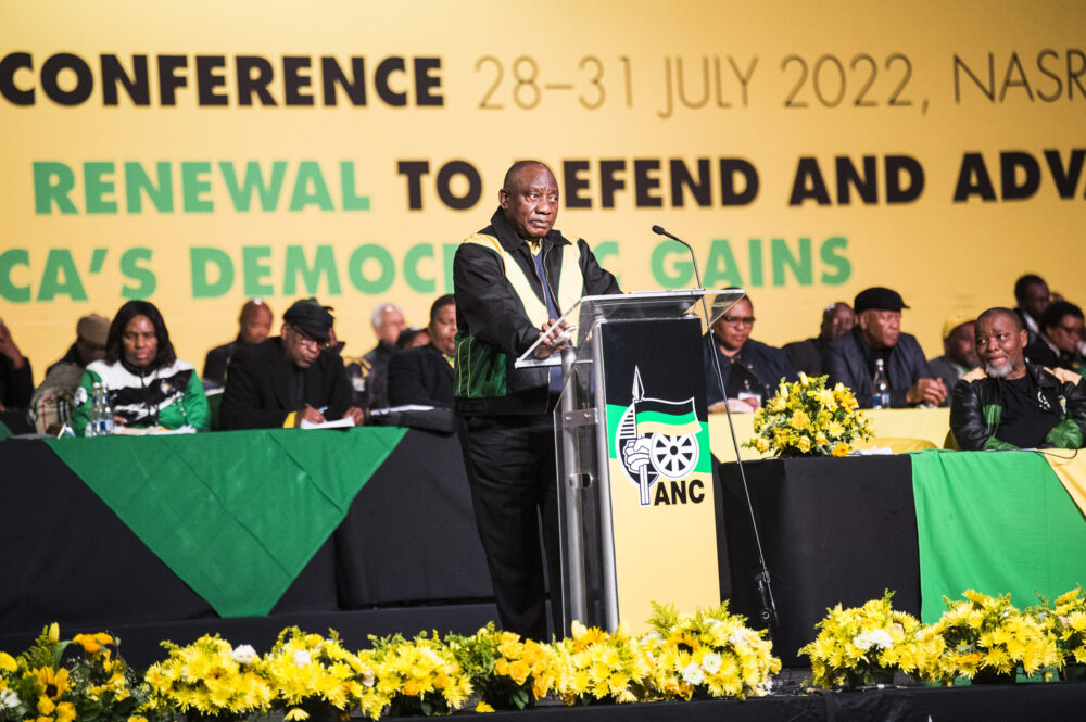 Ramaphosa and the ANC’s sinking ship