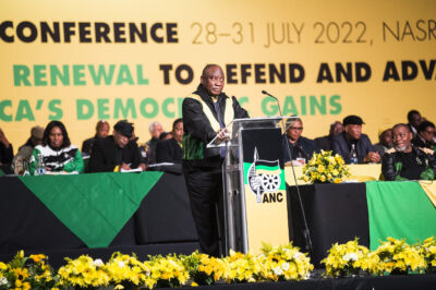 Ramaphosa and the ANC’s sinking ship