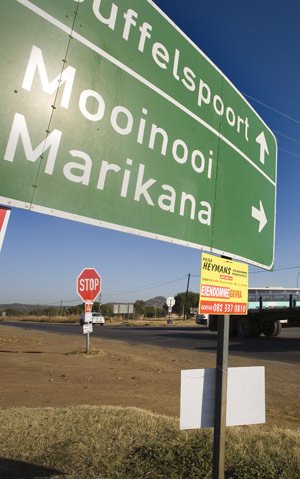 the impact of large-scale retrenchments from Mooinooi’s mines has left the once bustling town reeling Photo: Lisa Skinner